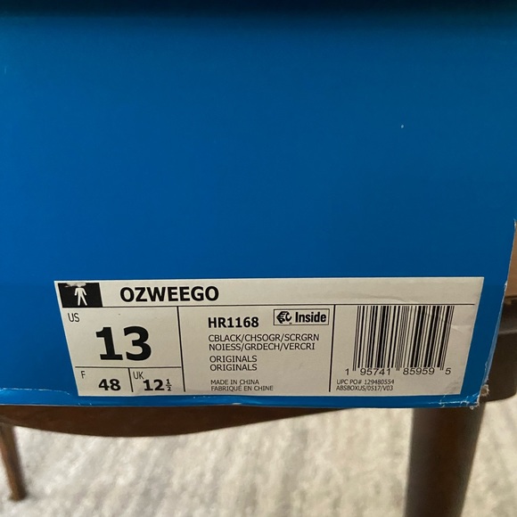 Ozweego black, grey and neón green - Picture 9 of 9